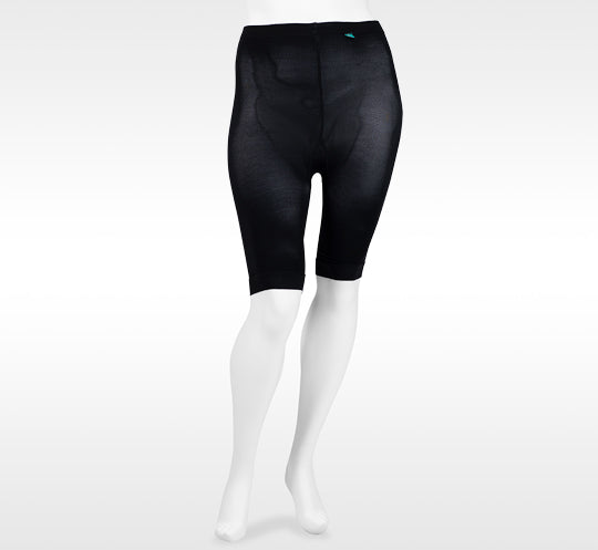 Juzo Dynamic Compression Biker Short, Black