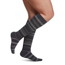Sigvaris Microfiber Patterns Women's Knee High 20-30 mmHg