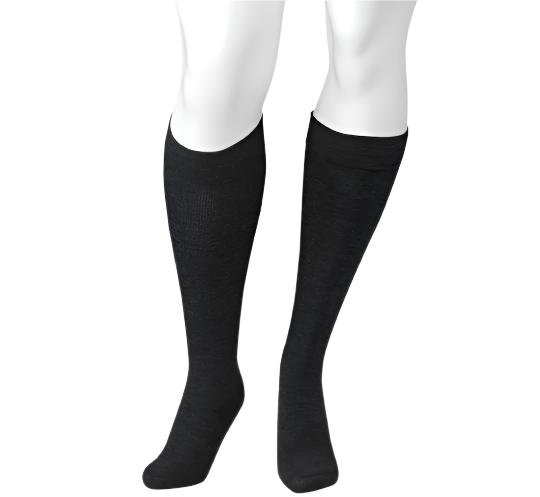 Juzo Power Wool Knee High 15-20 mmHg, Charcoal