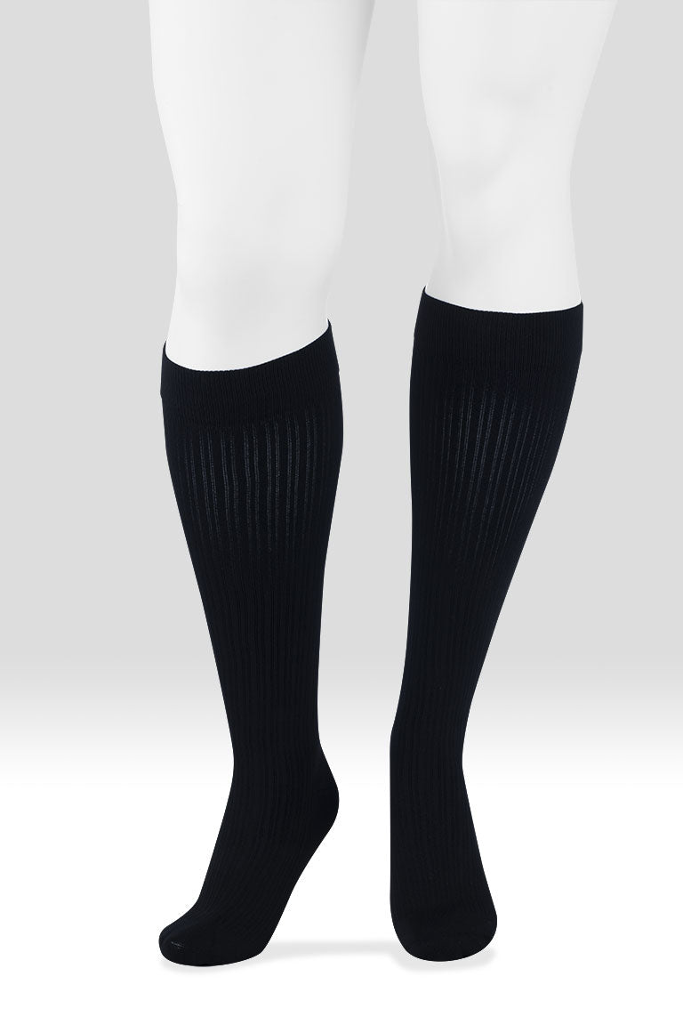 Juzo Power Cotton Knee High, Black