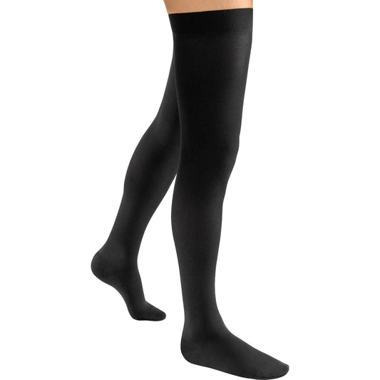 JOBST® ACTIVA Opaque Thigh High, Black