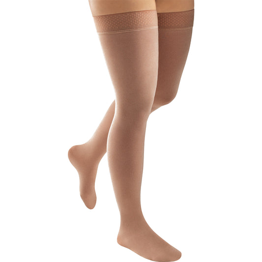 JOBST® ACTIVA Opaque Thigh High, Sun Bronze