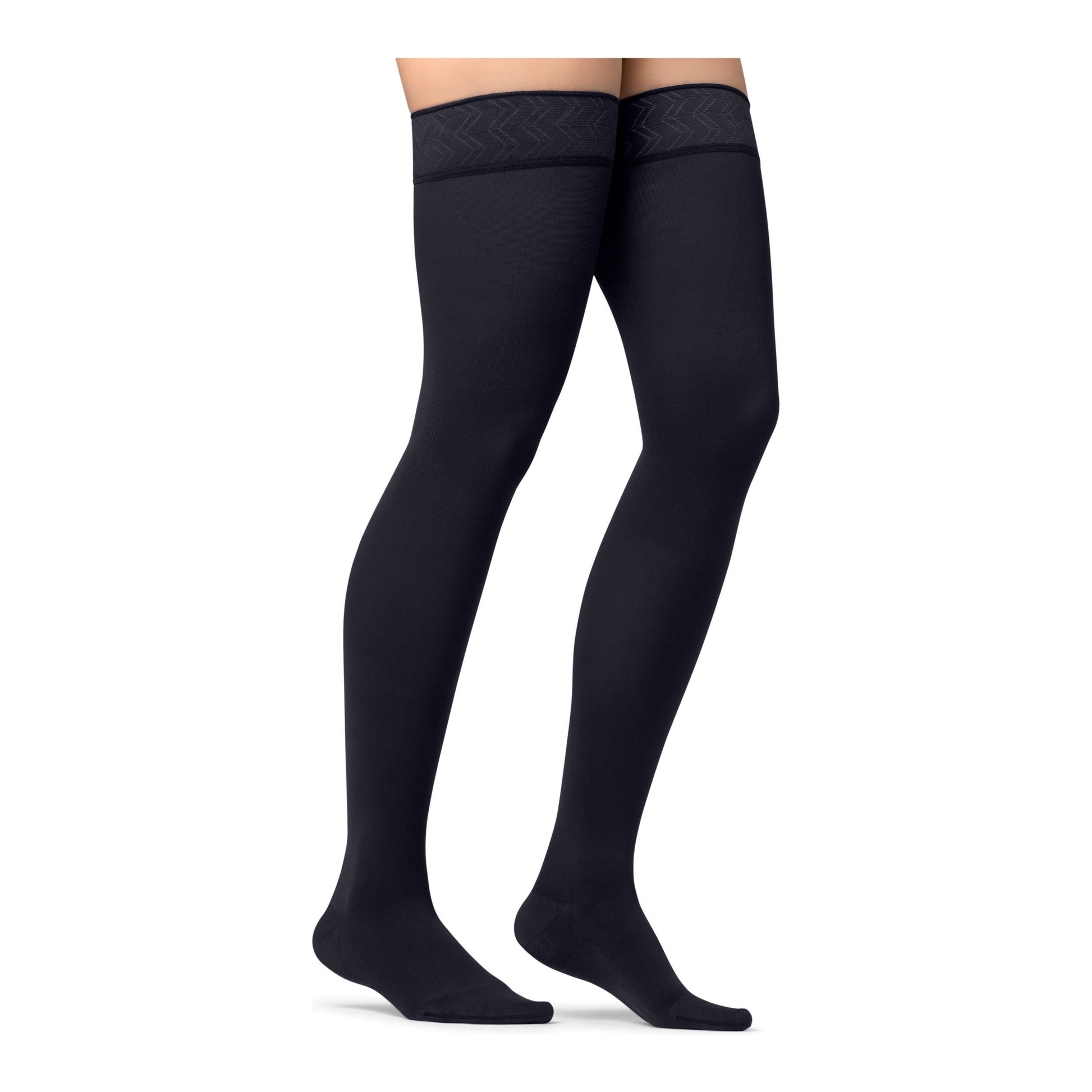 JOBST® Opaque Women's Thigh High 20-30 mmHg, Maternity, Anthracite