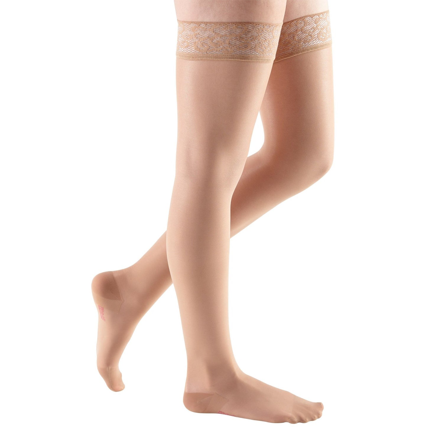 Mediven Sheer & Soft Women's 20-30 mmHg Thigh High, Toffee