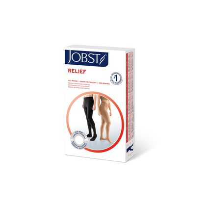JOBST Relief compression stocking packaging on a white background