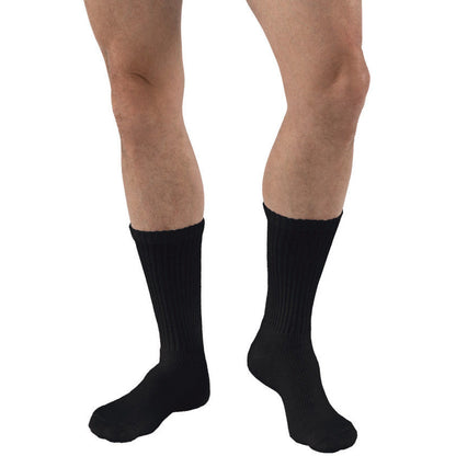 JOBST® Sensifoot 8-15 mmHg Crew Diabetic Socks, Black