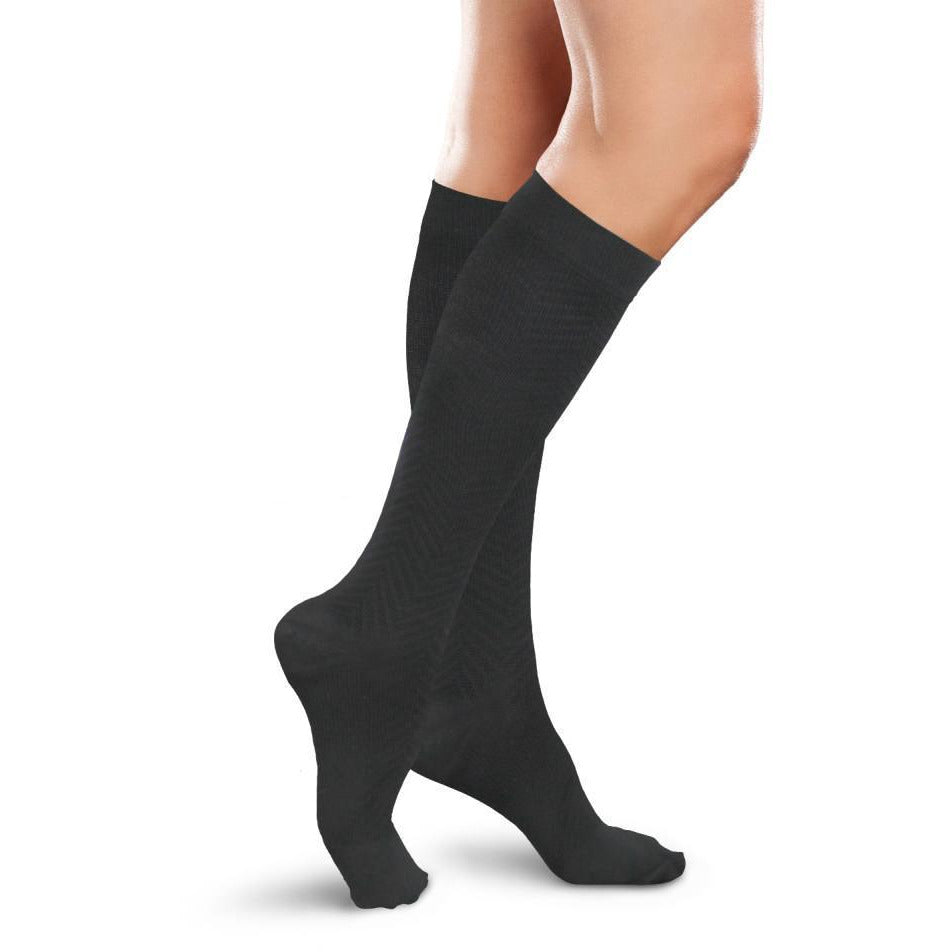 EASE Womens Chevron Trouser Socks 15-20 mmHg – Compression Stockings