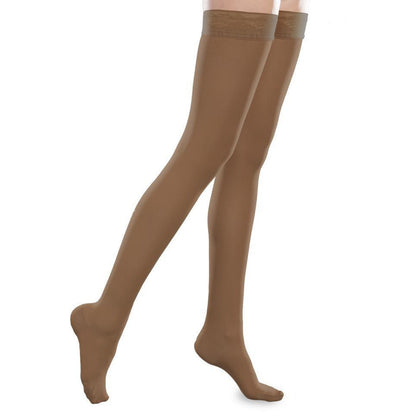 Therafirm Sheer Ease Women's 20-30 mmHg Thigh High, Bronze
