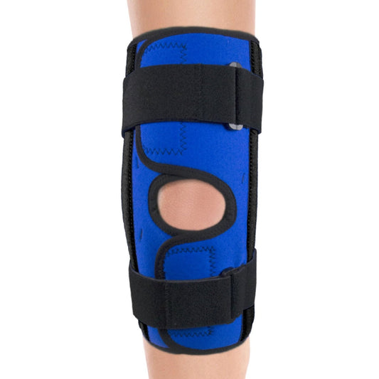 OTC Neoprene Knee Stabilizer Wrap - Spiral Stays, Royal Blue