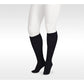Juzo Soft Knee High 20-30 mmHg w/ Silicone Band, Black