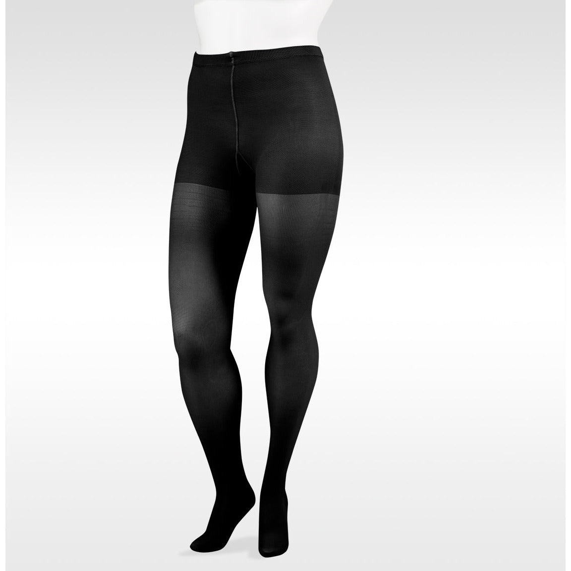 Juzo Soft Pantyhose 30-40 mmHg w/ Elastic Panty, Black