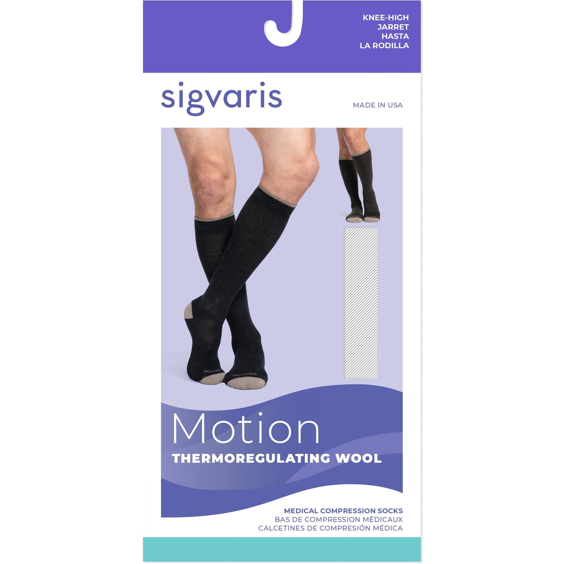 Sigvaris Merino Outdoor Compression Socks (15-20 mmHg)