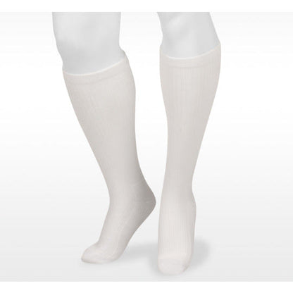 Juzo Basic Casual Knee High 15-20 mmHg, White