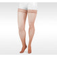 Juzo Attractive OTC Thigh Highs 15-20 mmHg w/ Silicone Top Band, Beige