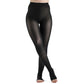 Sigvaris Soft Opaque Women's 20-30 mmHg OPEN TOE Pantyhose, Black