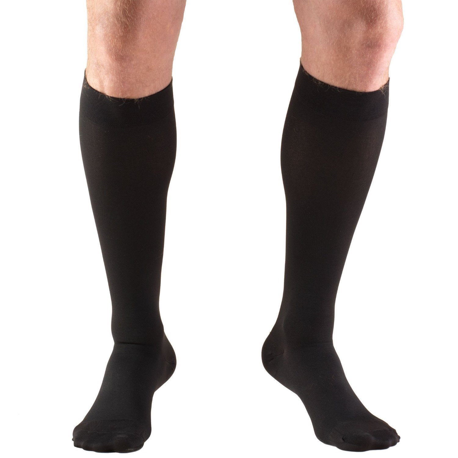 TRUFORM® MicroFiber Medical Knee High 20-30 mmHg, Black