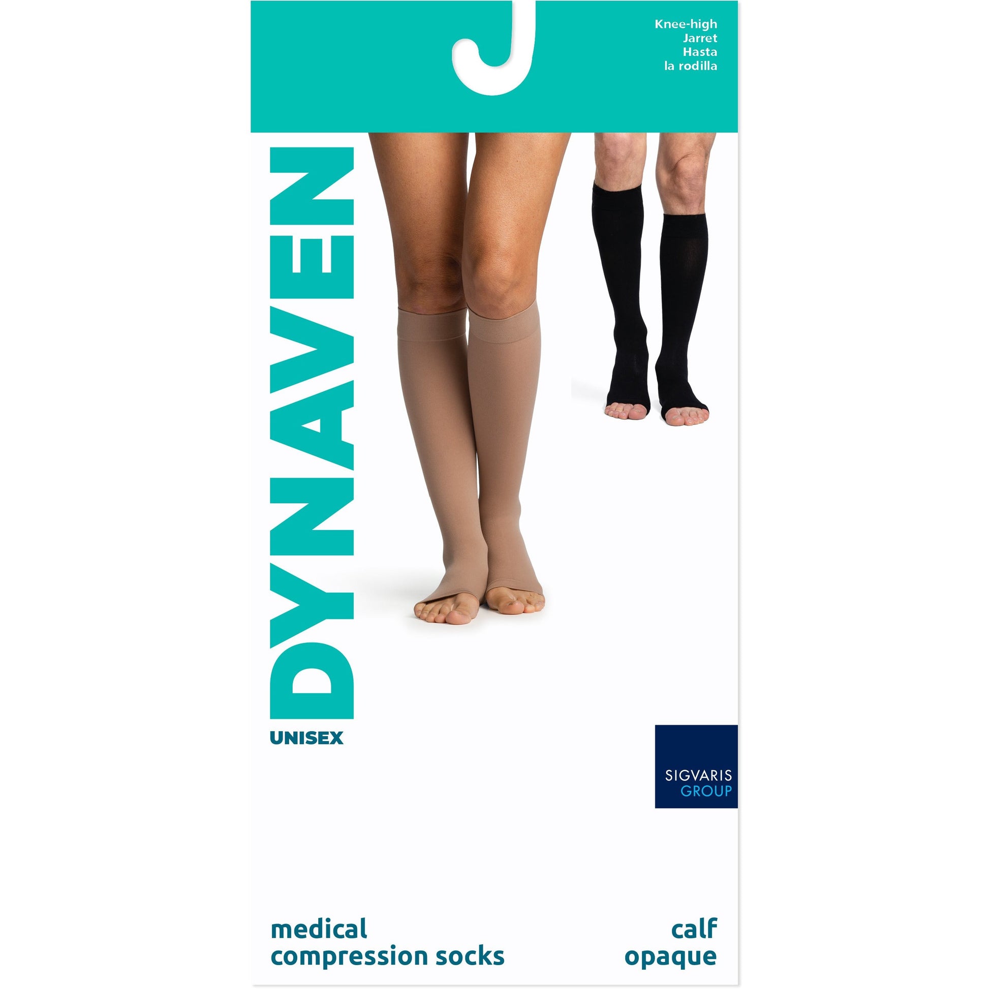 Dynaven Women's 20-30 mmHg OPEN TOE Knee High
