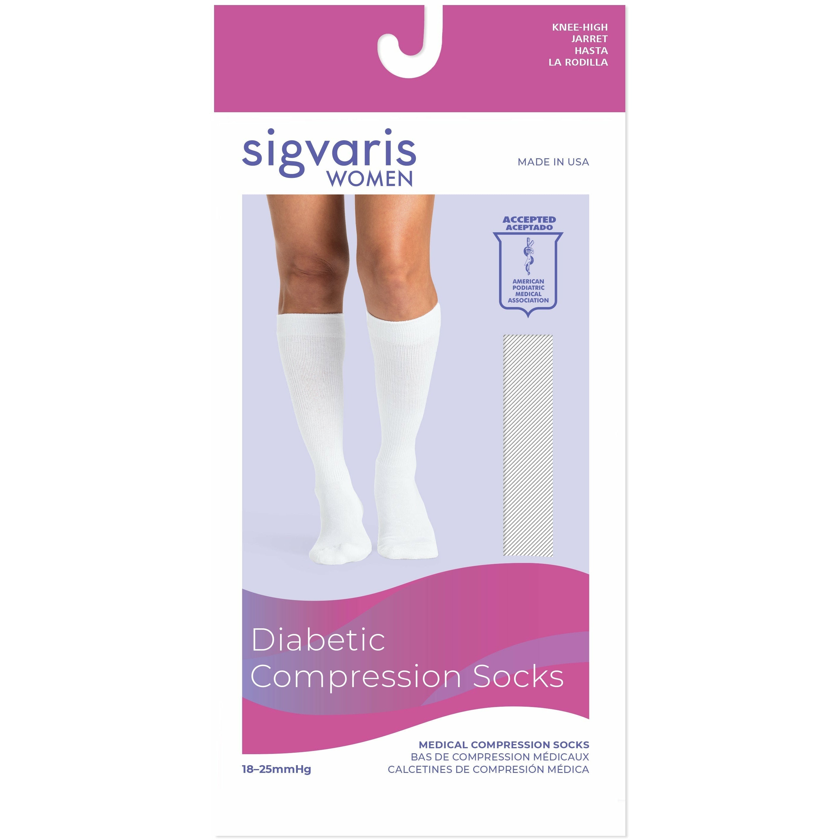 Sigvaris Diabetic Compression Socks - CompressionStockings.com ...