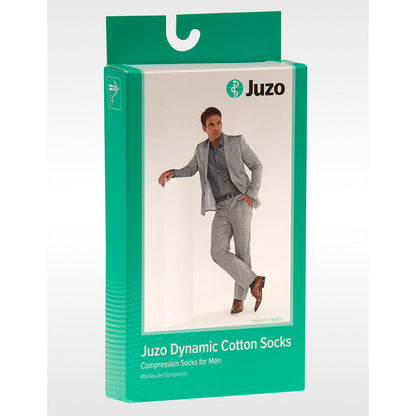 Juzo Men's Dynamic Cotton Knee High 30-40 mmHg, Box