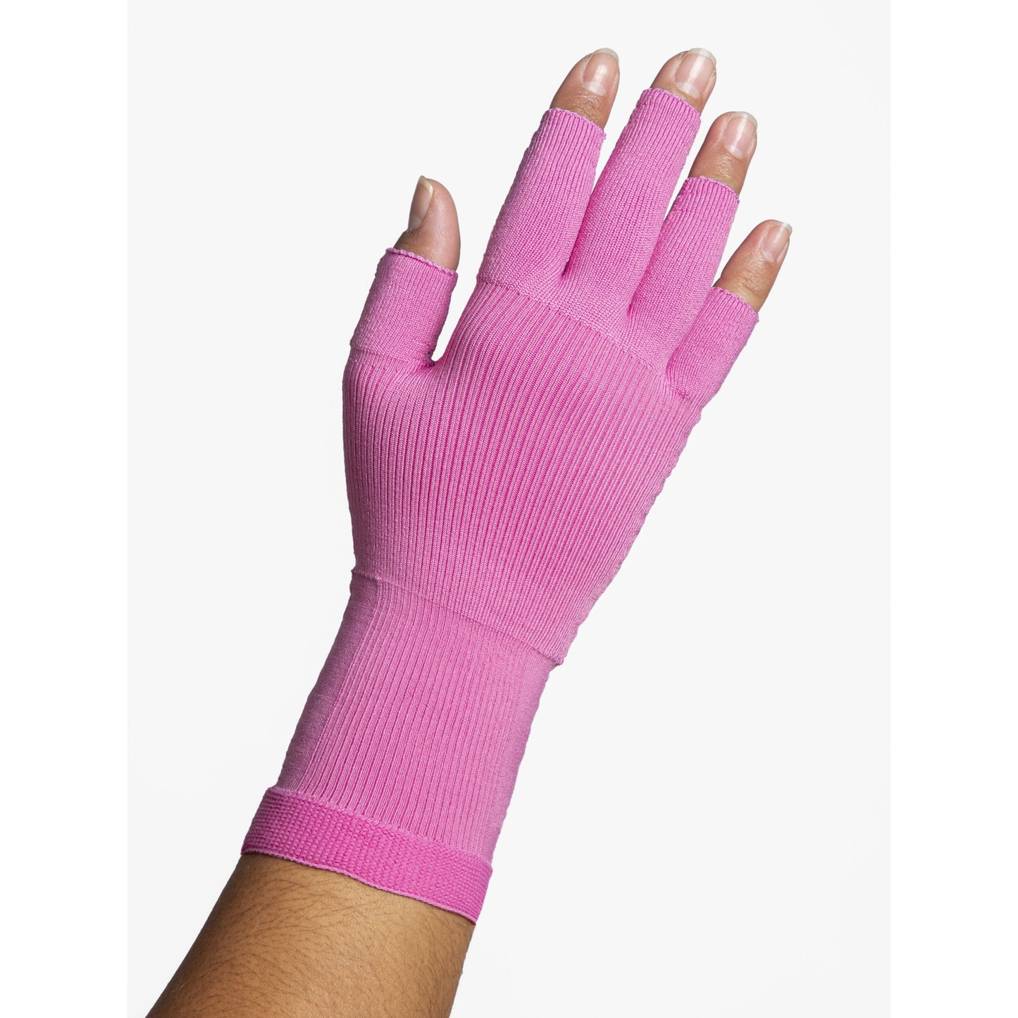 Sigvaris Secure 15-20 mmHg Glove, Dusty Rose