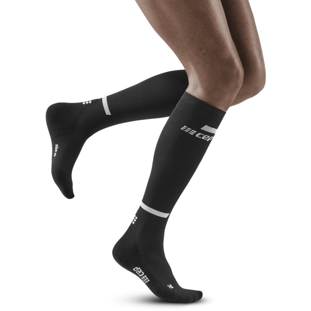 The Run Compression Tall Socks 4.0, Women, Black