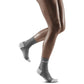 Ultralight Short Compression Socks, Women, Grey/Light Grey