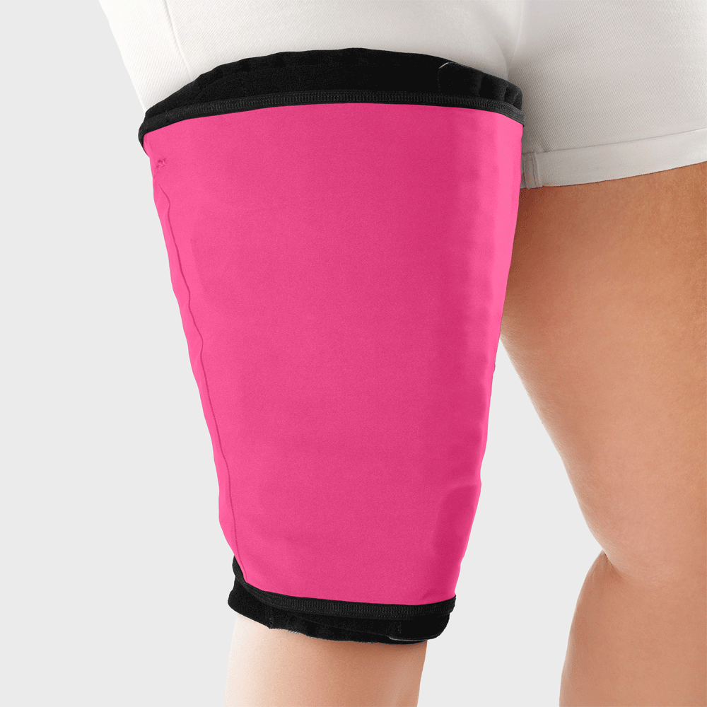 Solaris Tribute® Wrap, Knee to Thigh - Sleep Sleeve, Raspberry