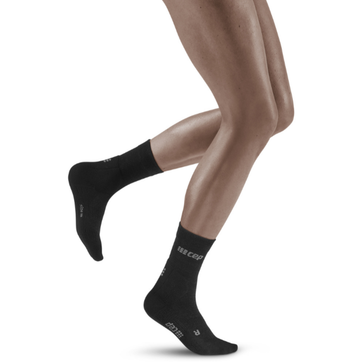 Women's Cold Weather Mid Cut Compression Socks Running Compression