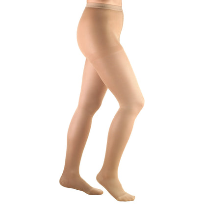 Truform Opaque Women's 15-20 mmHg Pantyhose, Beige