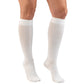 Truform Women's Trouser 15-20 mmHg Knee High, White