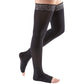 Mediven Comfort Thigh High 30-40 mmHg, Open Toe w/ Lace Silicone Top Band [OVERSTOCK]