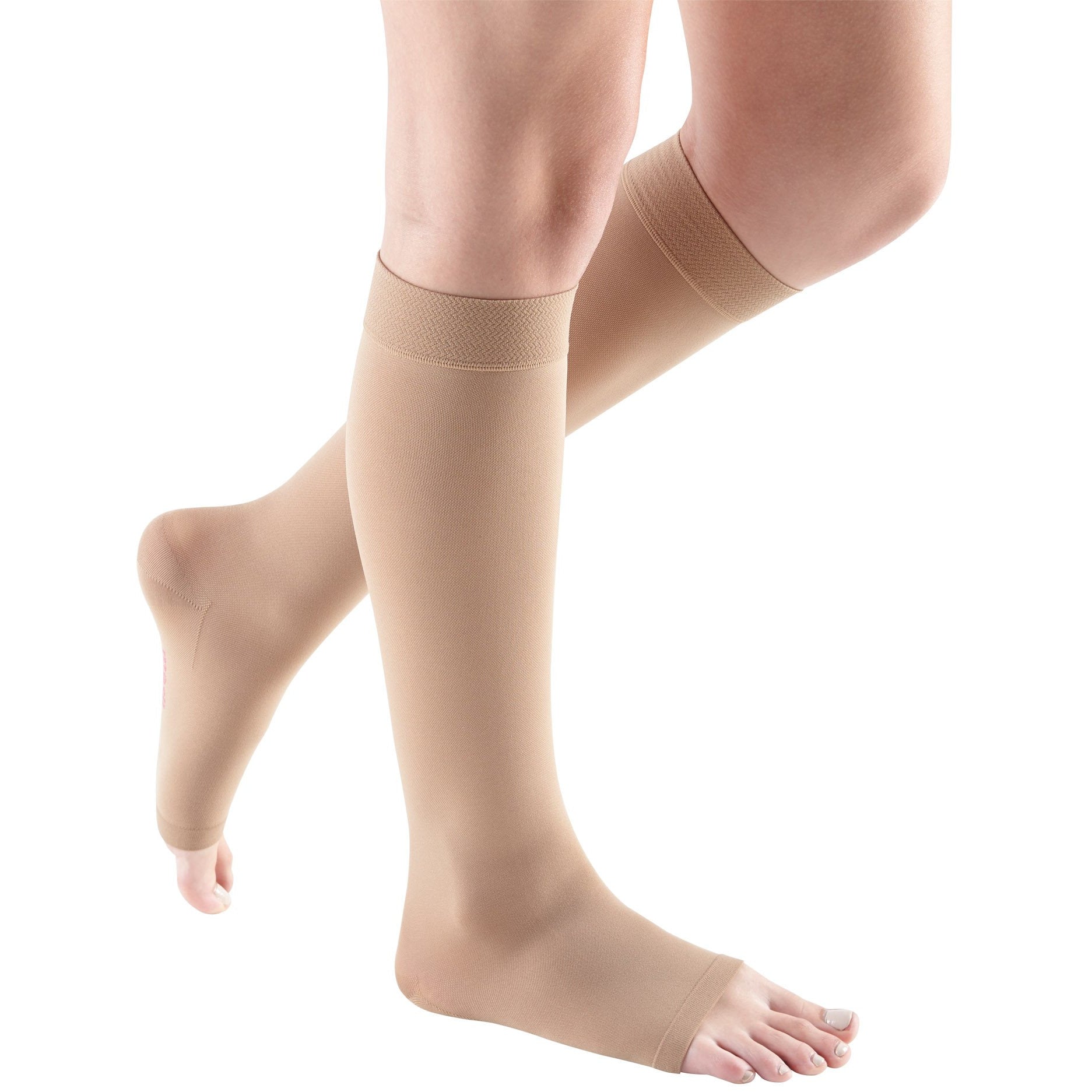 Mediven Comfort 30-40 mmHg OPEN TOE Knee High, Natural