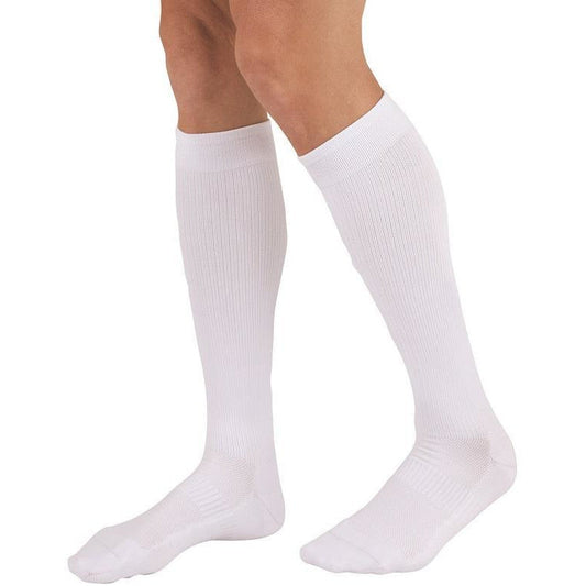 Duomed Soft Compression Stockings - Standard Sand Thigh with Topband -  Phelan's Pharmacy
