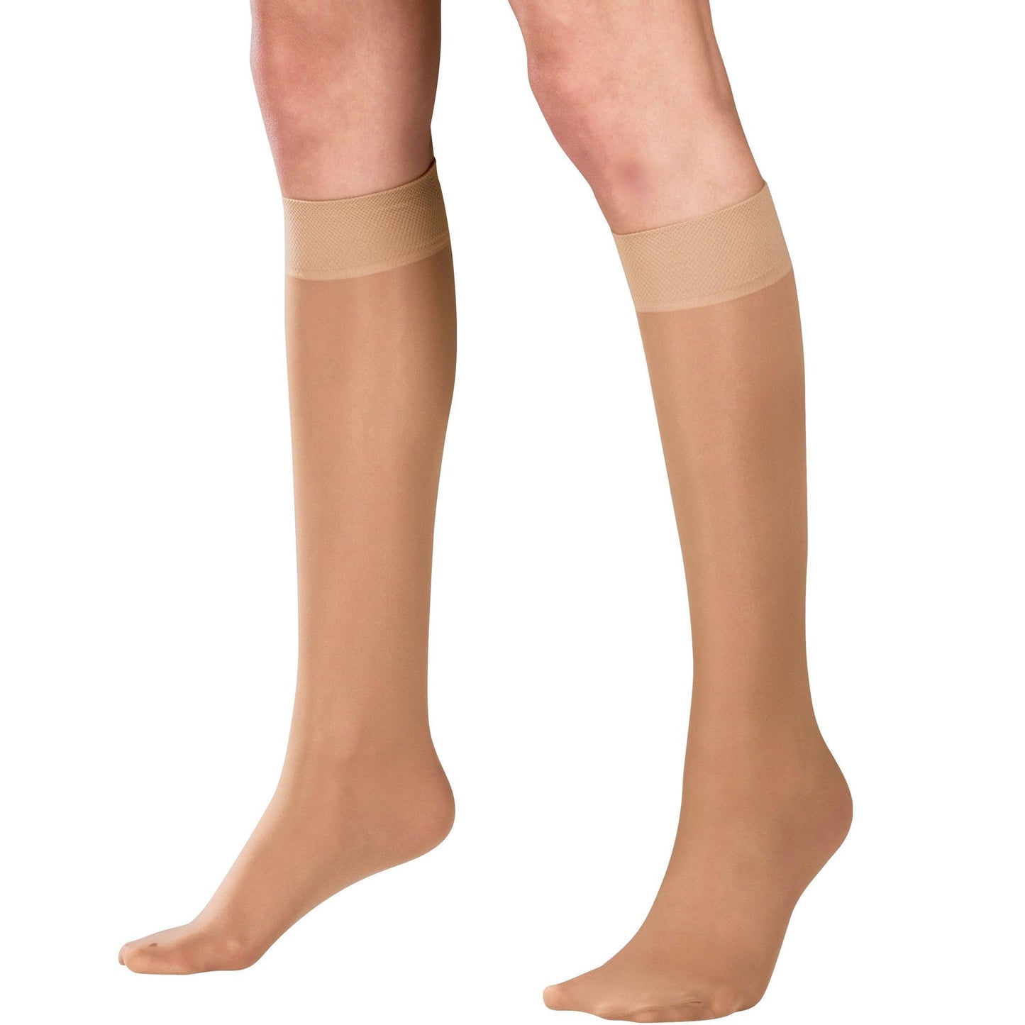 Truform Lites Women's 8-15 mmHg Knee High, Beige