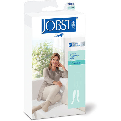 JOBST® soSoft Women's 8-15 mmHg Brocade Knee High