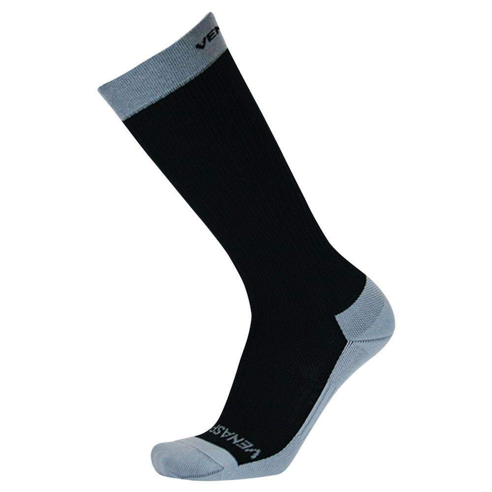 VenaSport Classic Sport 20-30 mmHg Performance Compression Socks, Black