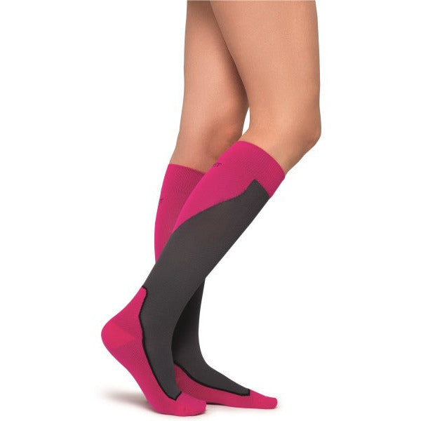 JOBST® Sport 15-20 mmHg Knee High Socks, Pink