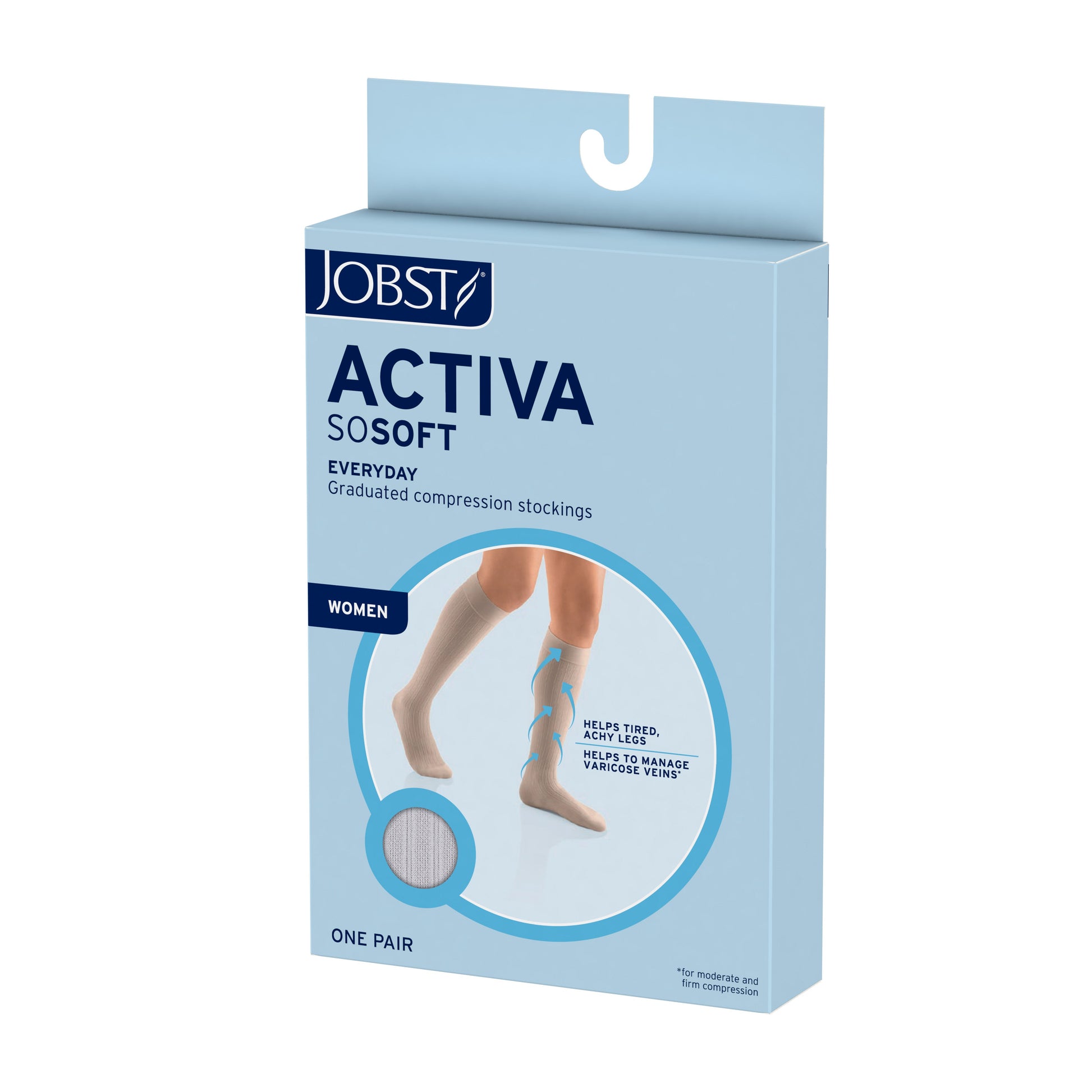 JOBST® ACTIVA soSoft Knee High 15-20 mmHg