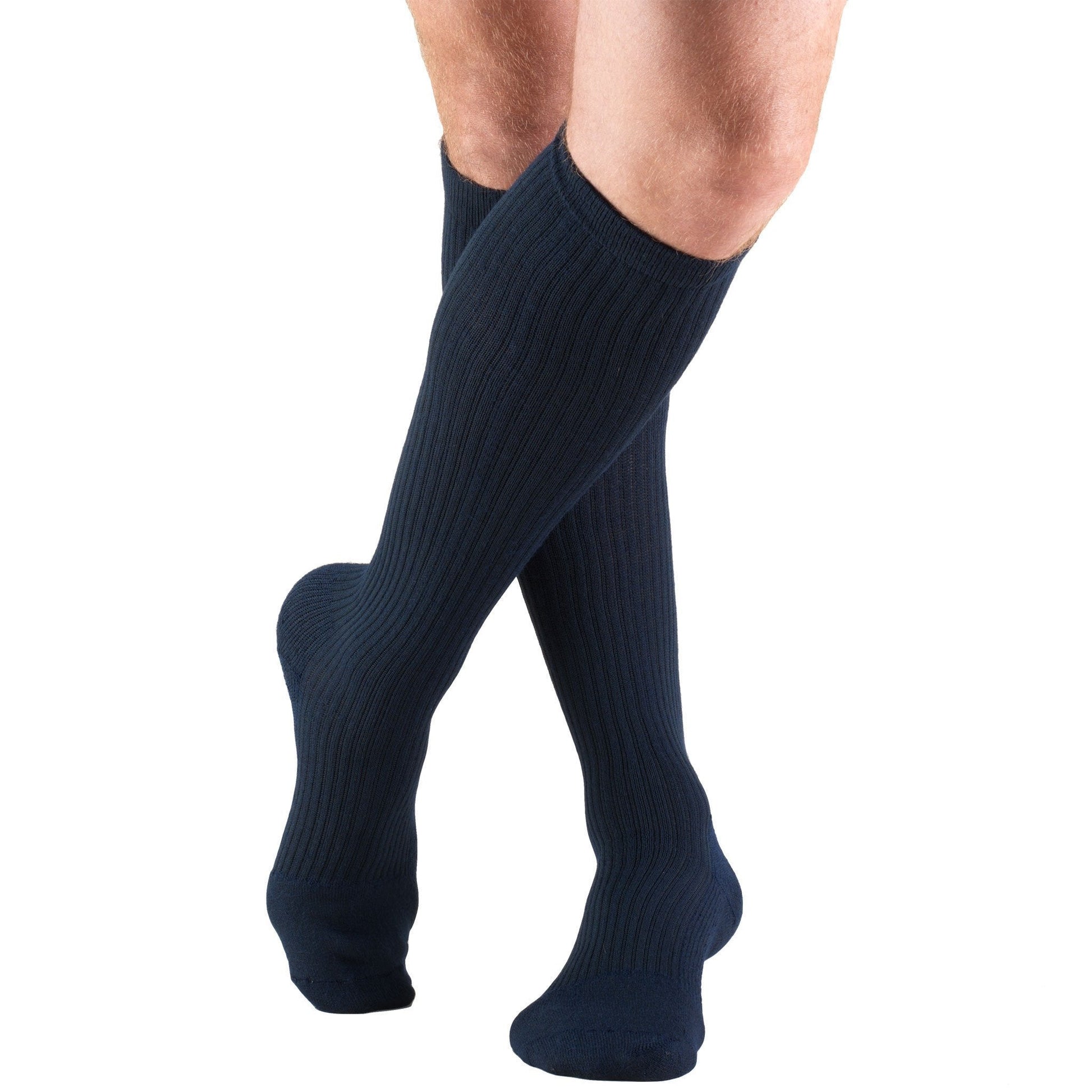 TRUFORM® Men's Cushion Foot Knee High 15-20 mmHg – Compression Stockings