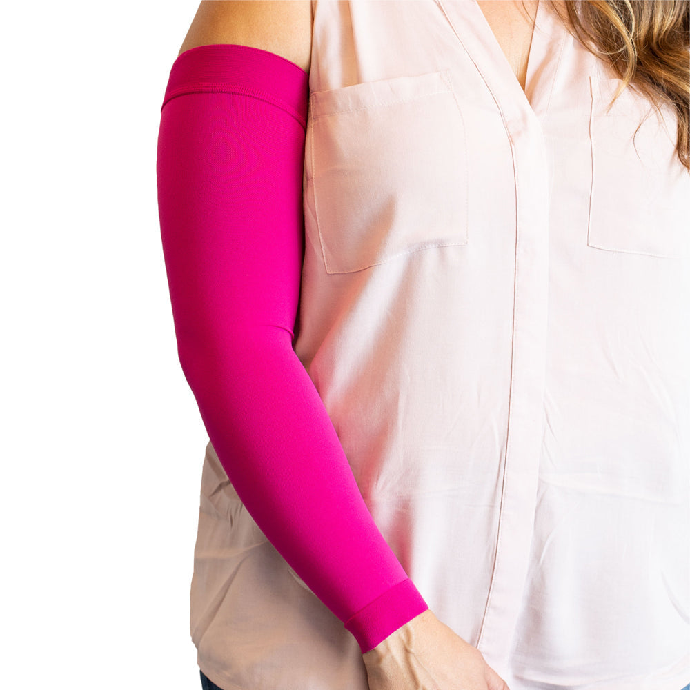 Mediven Comfort Arm Sleeve Extra-Wide 30-40 mmHg, Magenta