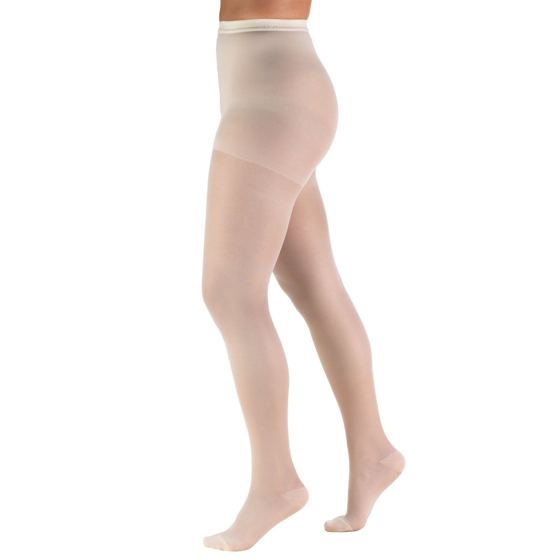 Truform Lites Women's 15-20 mmHg Pantyhose, Ivory