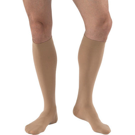 MGANG Compression Socks, 15-20 mmHg Graduated Knee High Compression  Stockings for Unisex, Class I, Open Toe, Opaque, Support Hose for DVT,  Pregnancy, Varicose Veins, Relief Shin Splints, Beige XL : :  Clothing