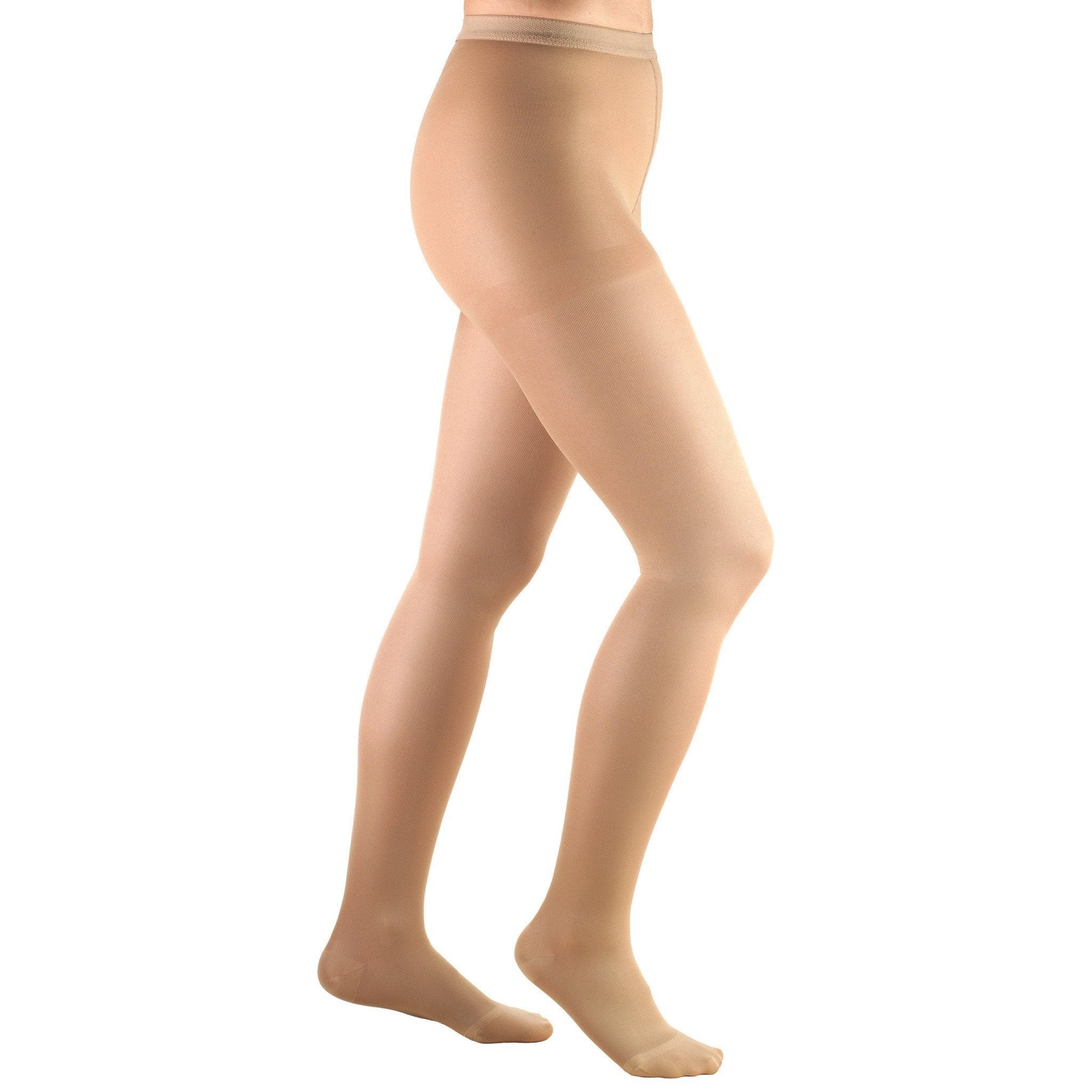 Truform Opaque Women's 20-30 mmHg Pantyhose, Beige
