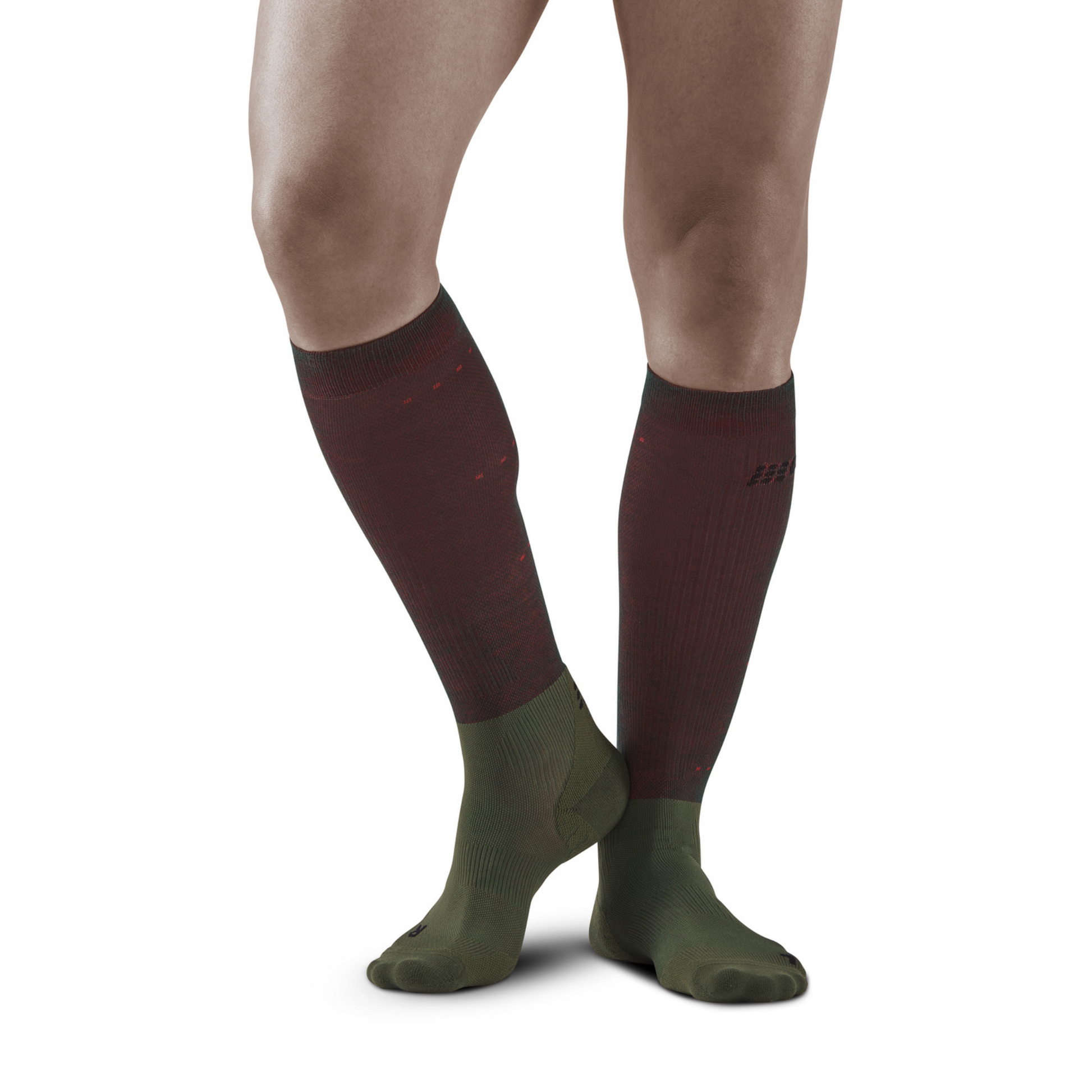 Infrared Recovery Compression Socks, Men, Forest Night