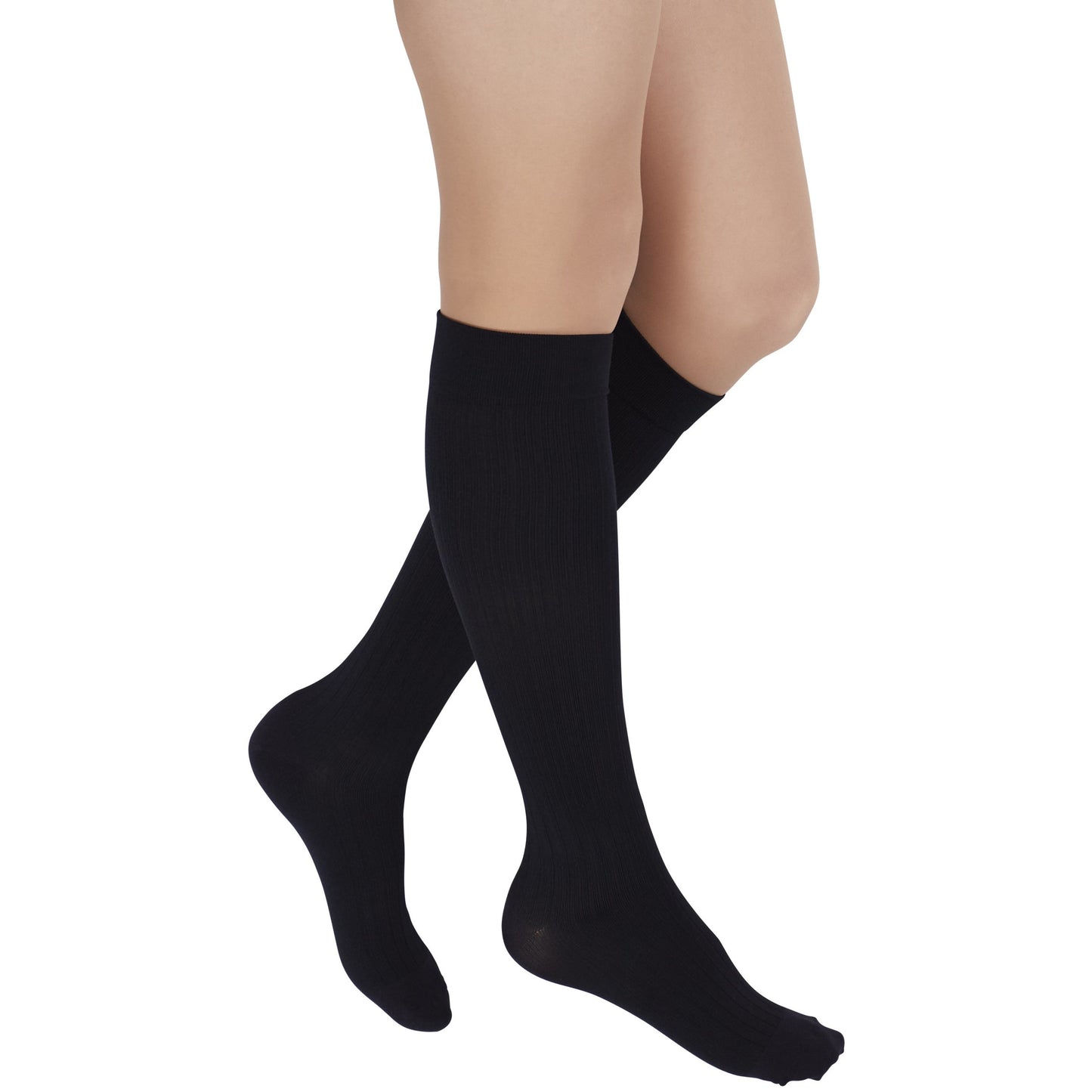 Rejuva Freedom 15-20 mmHg Compression Socks, Black