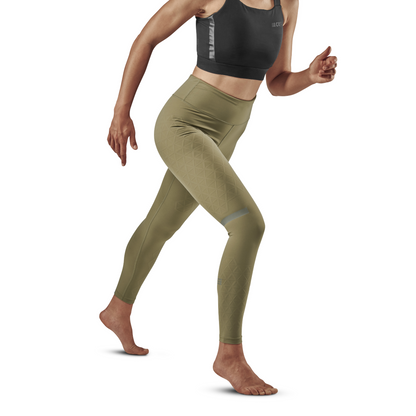 The Run Support Tights, Women, Olive