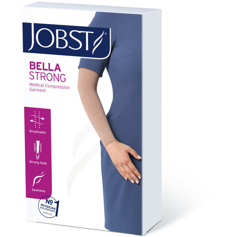 JOBST® Bella Strong 20-30 mmHg Armsleeve w/ Silicone Top Band