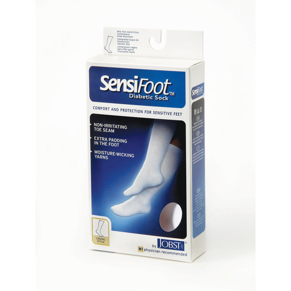 JOBST® Sensifoot 8-15 mmHg Crew Diabetic Socks