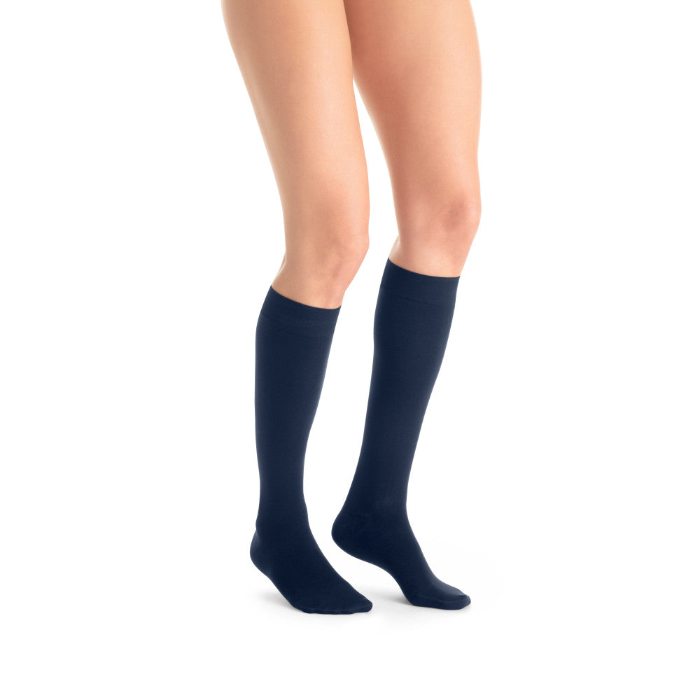 JOBST® UltraSheer Women's 20-30 mmHg Knee High, Midnight Navy